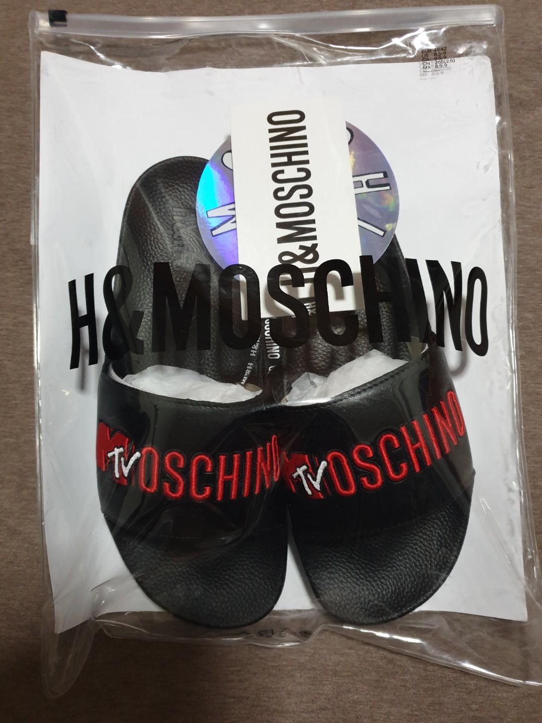 H&m moschino slides store