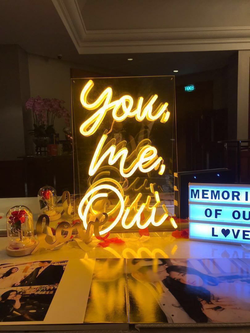 Neon Light Decor For Your Wedding Al Design Craft Others Photo