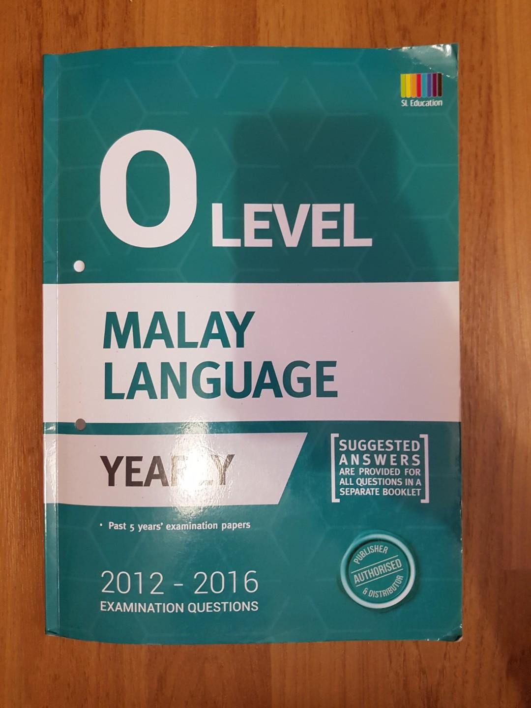 O Level Tys Malay Language 2012 2016 Hobbies Toys Books Magazines Assessment Books On Carousell