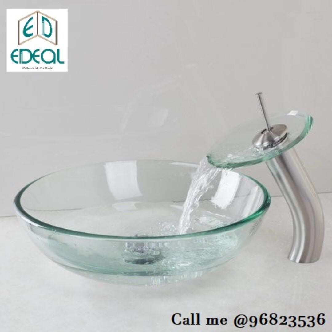 Oceano Tall Glass Mixer With Installation