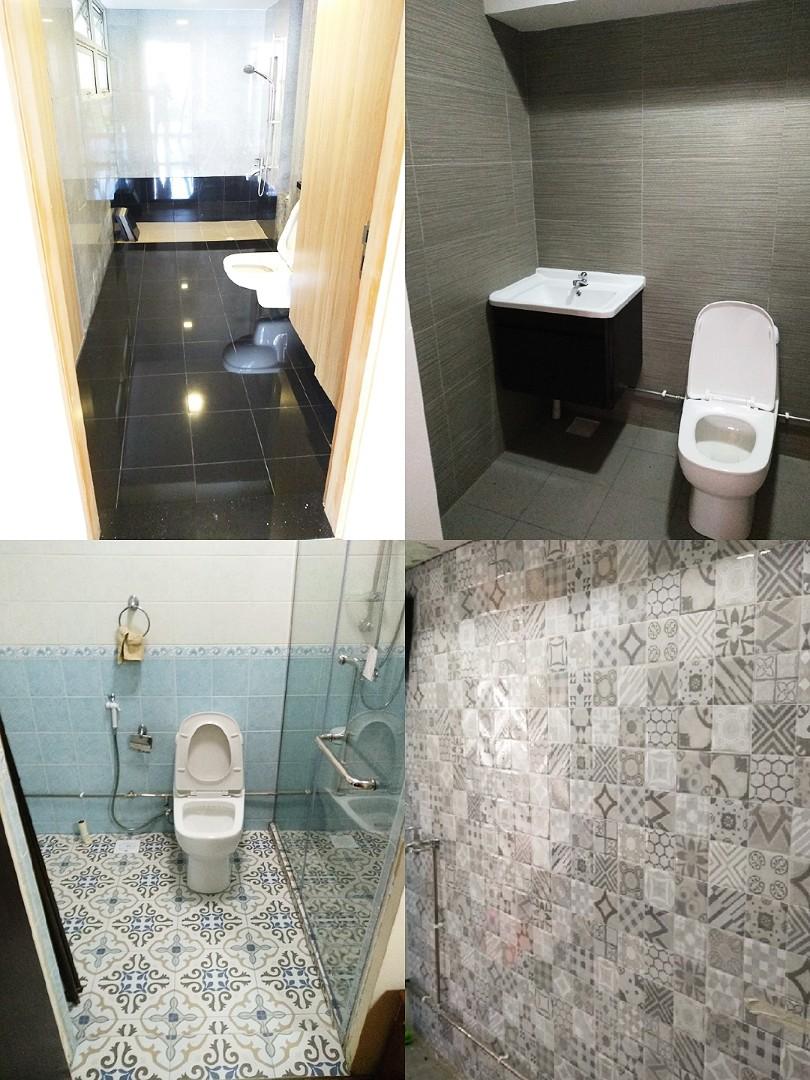 Overlay Toilet Bathroom For Wall And Floor Tiles Home Services