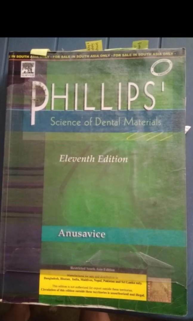 [Dental Textbook] Phillips' Science of Dental Materials 11th edition