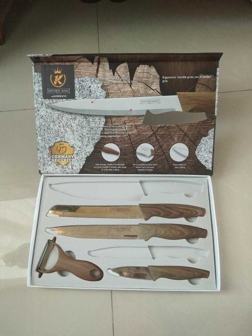 Jual Kitchen King Knife Set Made In German Bistrotering - Jakarta