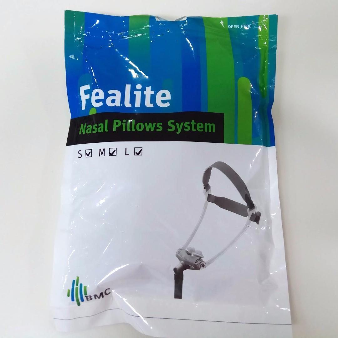 PL BMC Fealite CPAP Mask Nasal Pillows Set 3 Size S M L Cushions