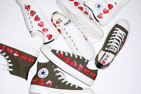 converse multi heart chuck taylor