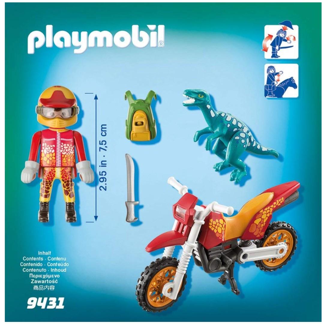 Playmobil dirt bike set sales