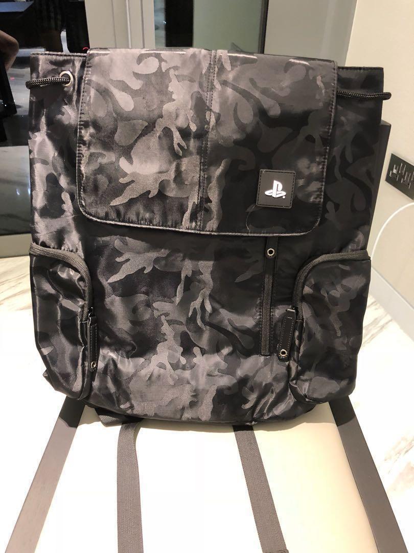 playstation camo backpack