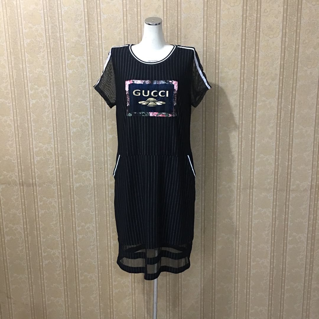 Plus Size Gucci Inspired Dress, Women's Fashion, Dresses & Sets, Dresses on  Carousell