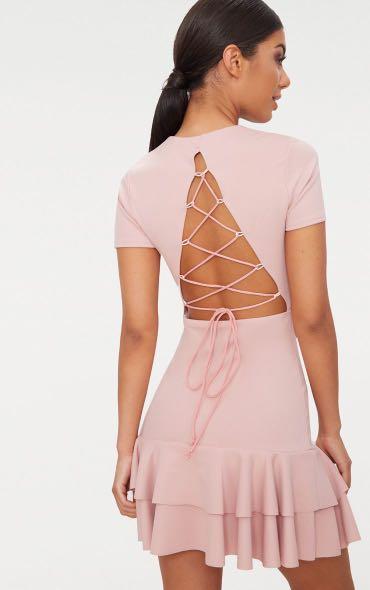 Dusty pink dress plt cheap