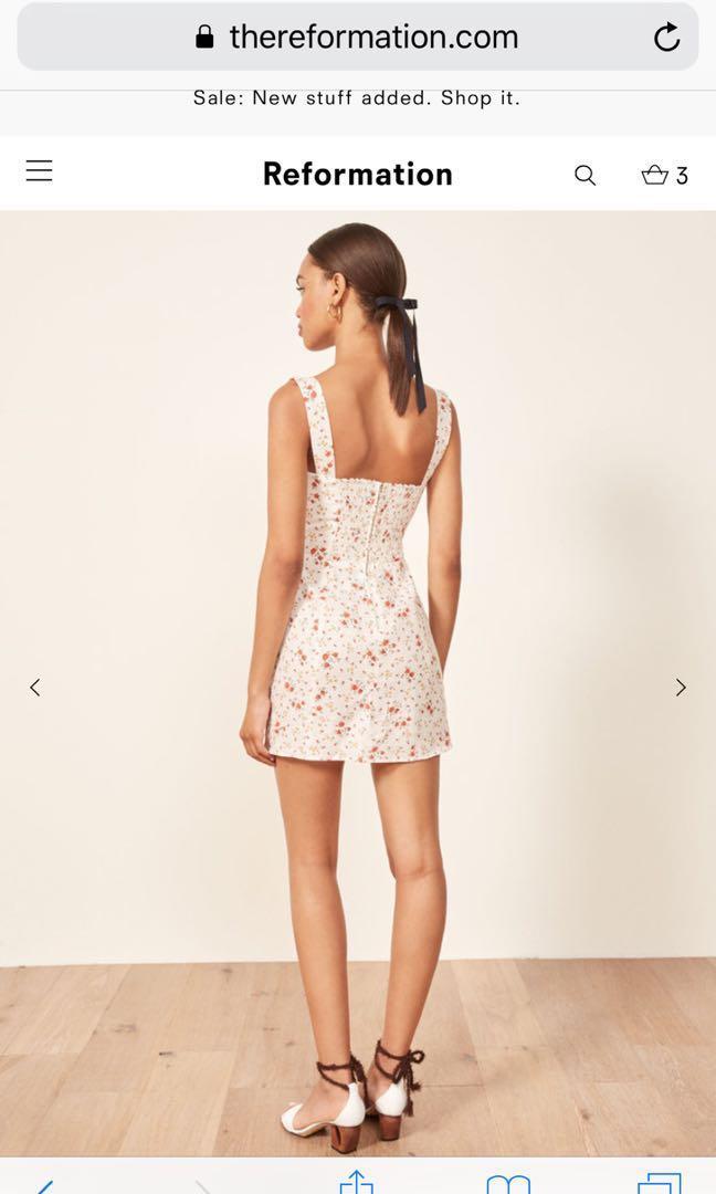 Reformation sales brigitte dress