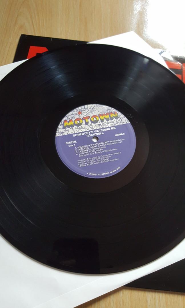 Rockwell - Somebody's Watching Me ( Album Vinyl Record), Hobbies & Toys ...