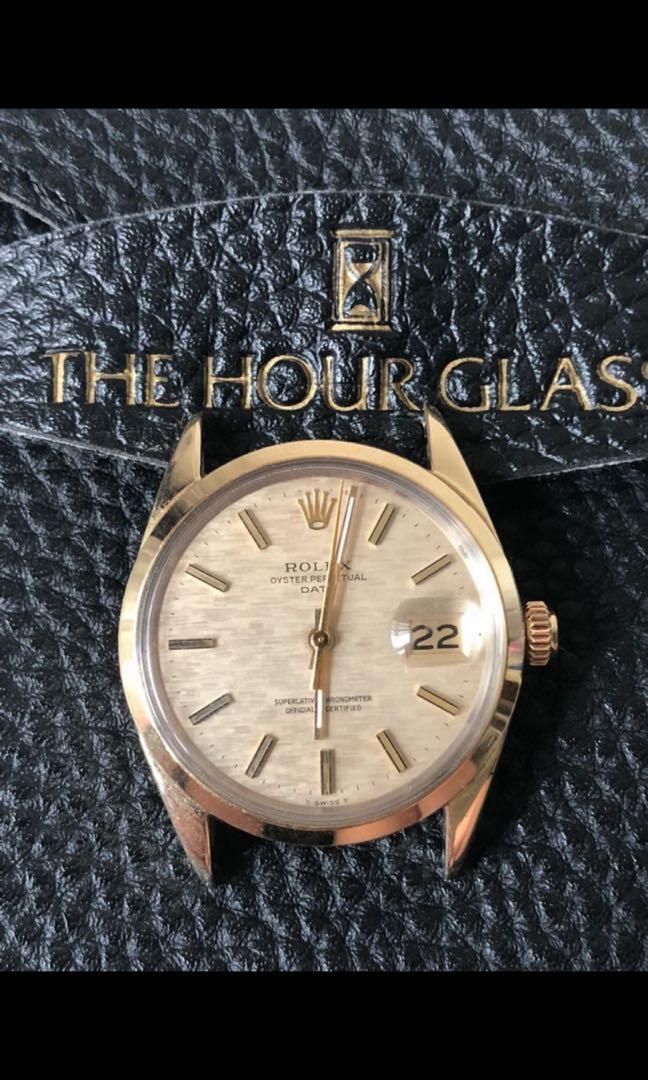 Rolex 1550 gold cap/gold shell, Luxury