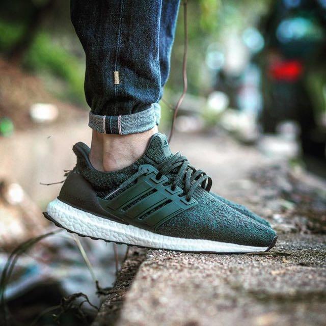 ultra boost green night