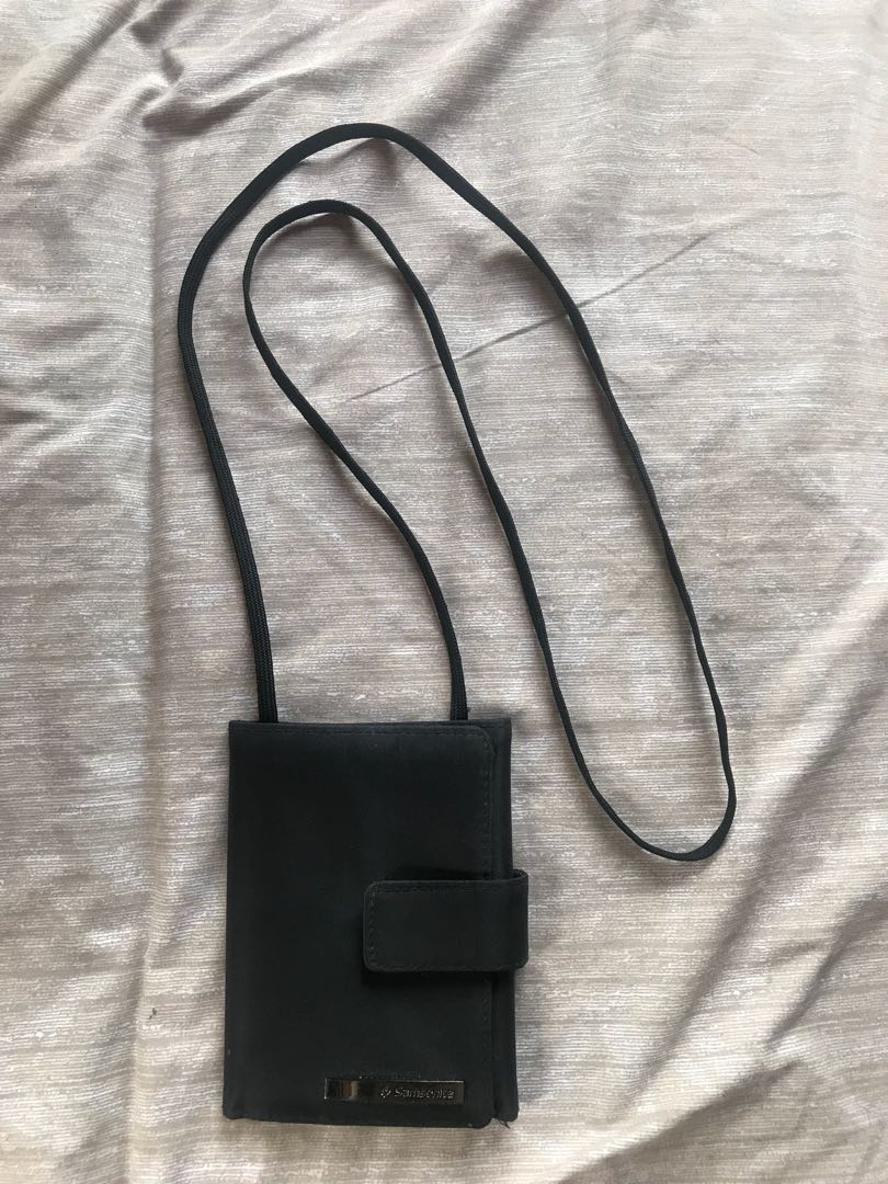 Samsonite ID Passport Cash Card Holder with Lace, Luxury, Bags