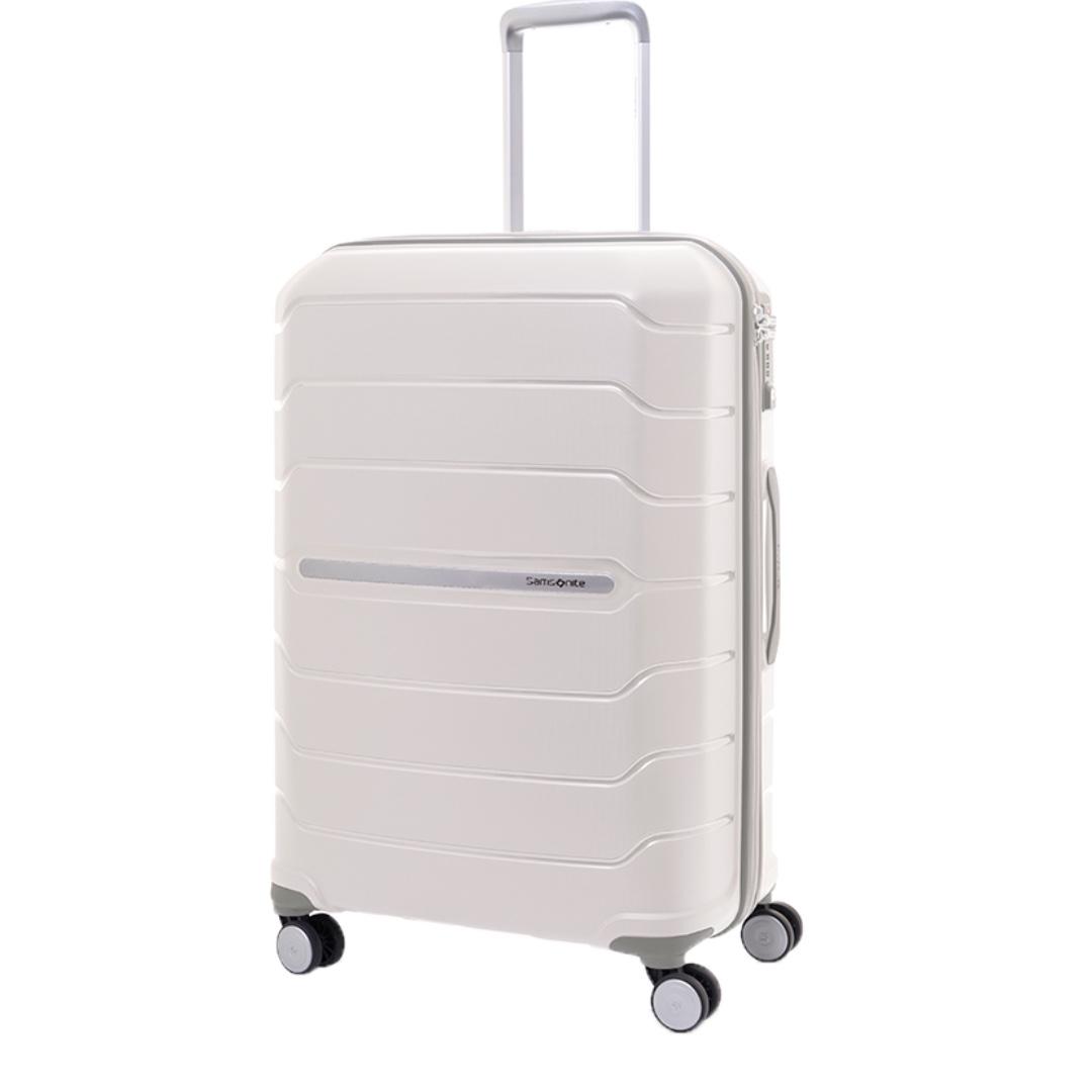 samsonite white luggage