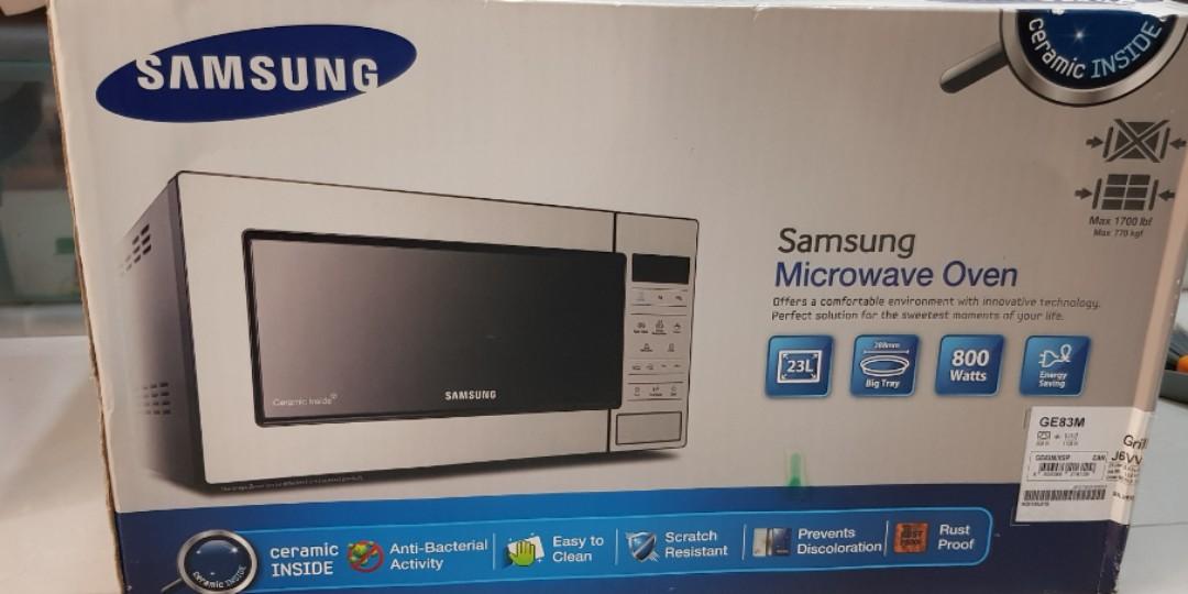 samsung microwave oven ge83m