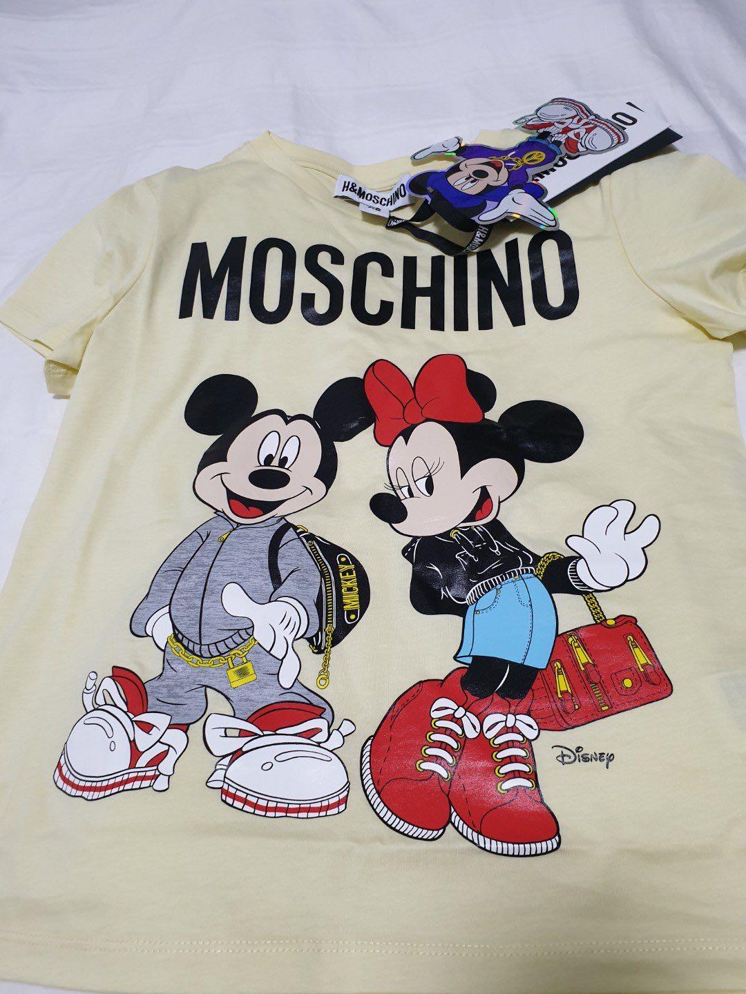 moschino t shirt mickey mouse