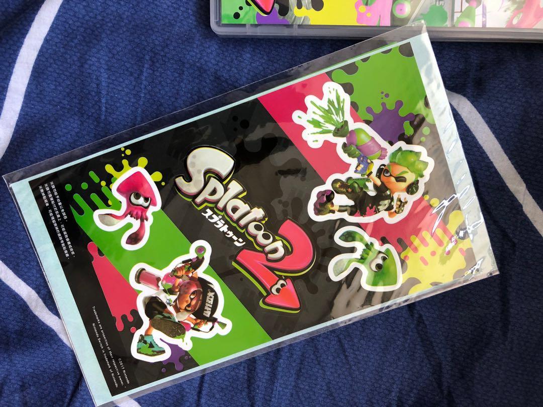 Switch Splatoon 2 （分類：Nintendo 任天堂）位於 Hong Kong。 由 samllh17 提交（商品編號 201086156，圖片 3）。簡介： 少玩，有盒，送貼紙。