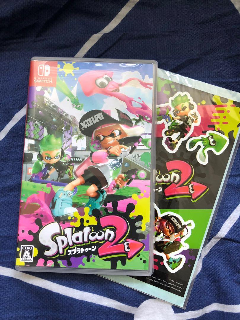 Switch Splatoon 2 （分類：Nintendo 任天堂）位於 Hong Kong。 由 samllh17 提交（商品編號 201086156，圖片 1）。簡介： 少玩，有盒，送貼紙。