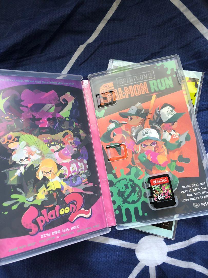 Switch Splatoon 2 （分類：Nintendo 任天堂）位於 Hong Kong。 由 samllh17 提交（商品編號 201086156，圖片 2）。簡介： 少玩，有盒，送貼紙。