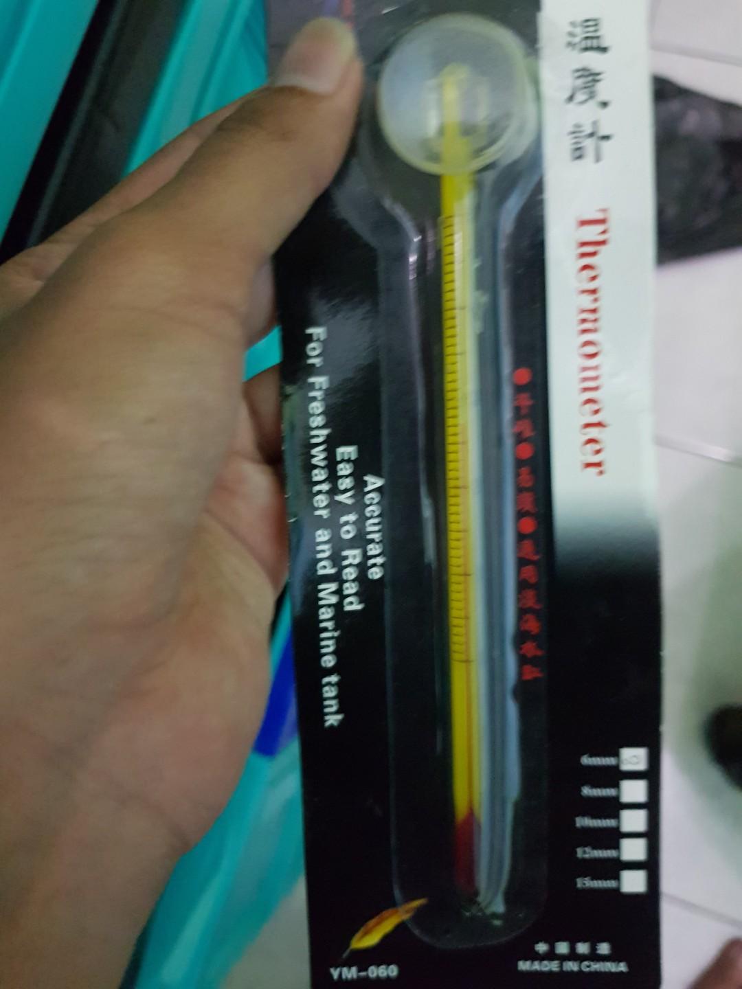 Termometer Air Untuk Aquarium Aquascape Pet Supplies