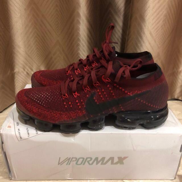 The Nike Air VaporMax Dark Team Red Men s Fashion Footwear