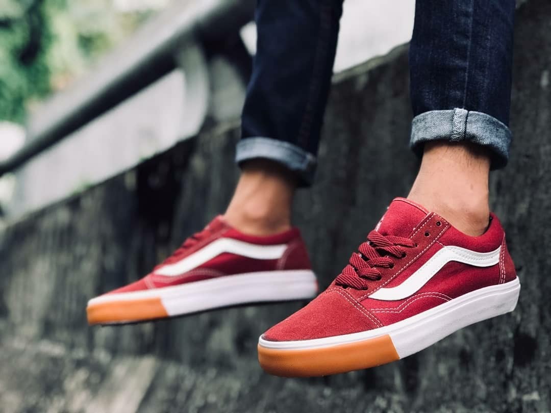 vans gum bumper old skool