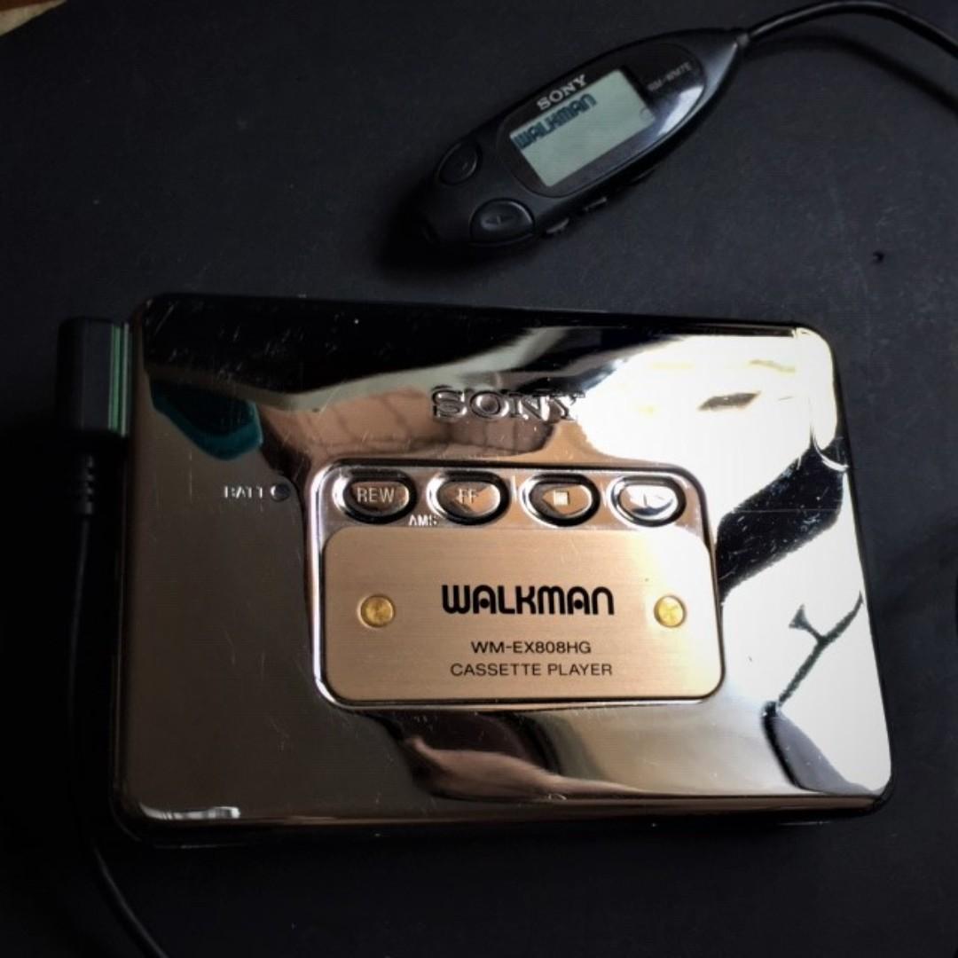 Vintage Sony WM-EX808HG Walkman Chrome, Super Sound.