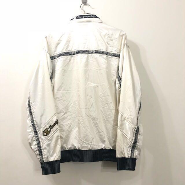 White champion outlet jacket men