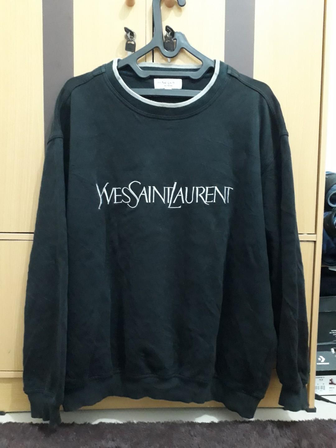 Yves Saint Laurent Vintage Sweatshirt Hotsell, 54% OFF | www 