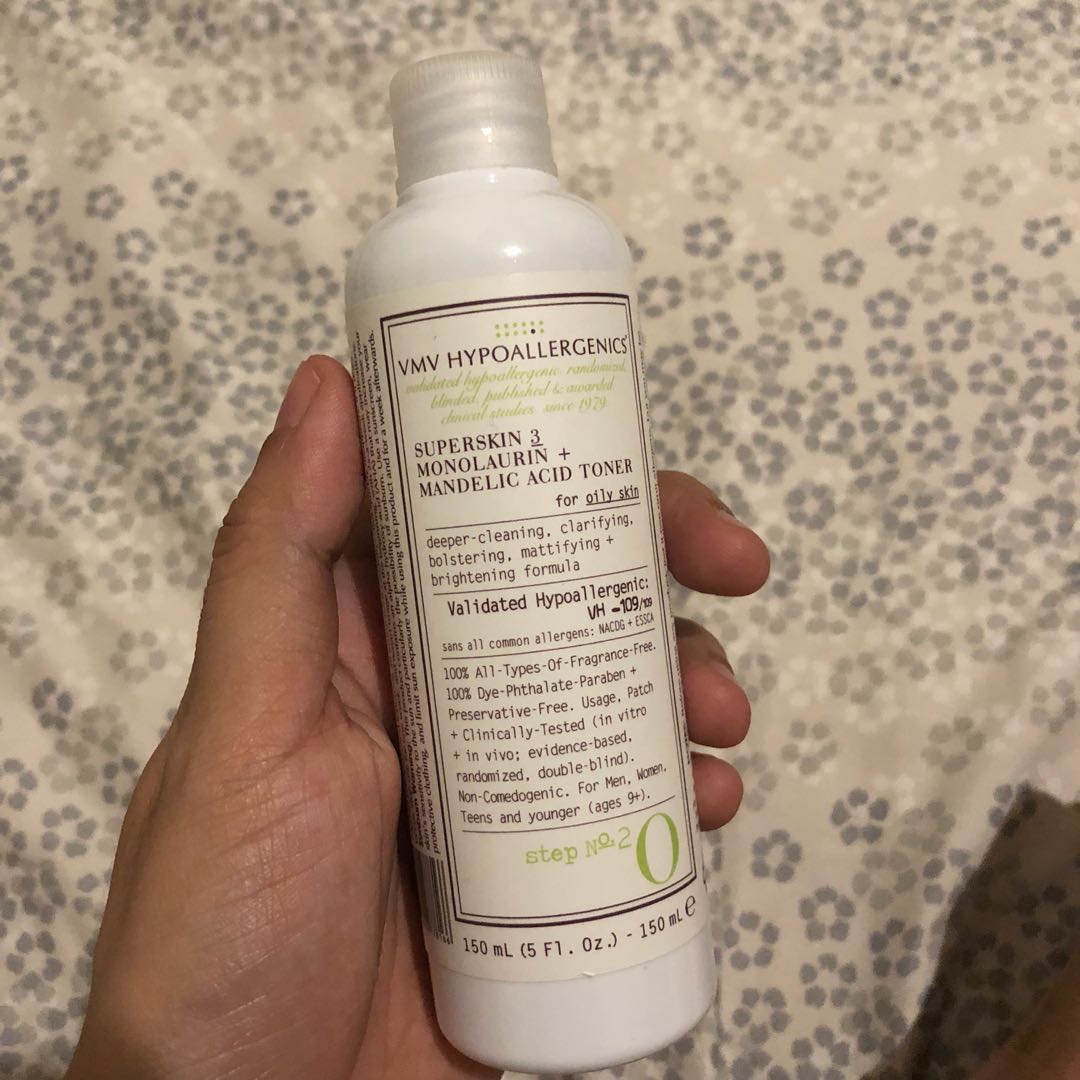 vmv hypoallergenics toner