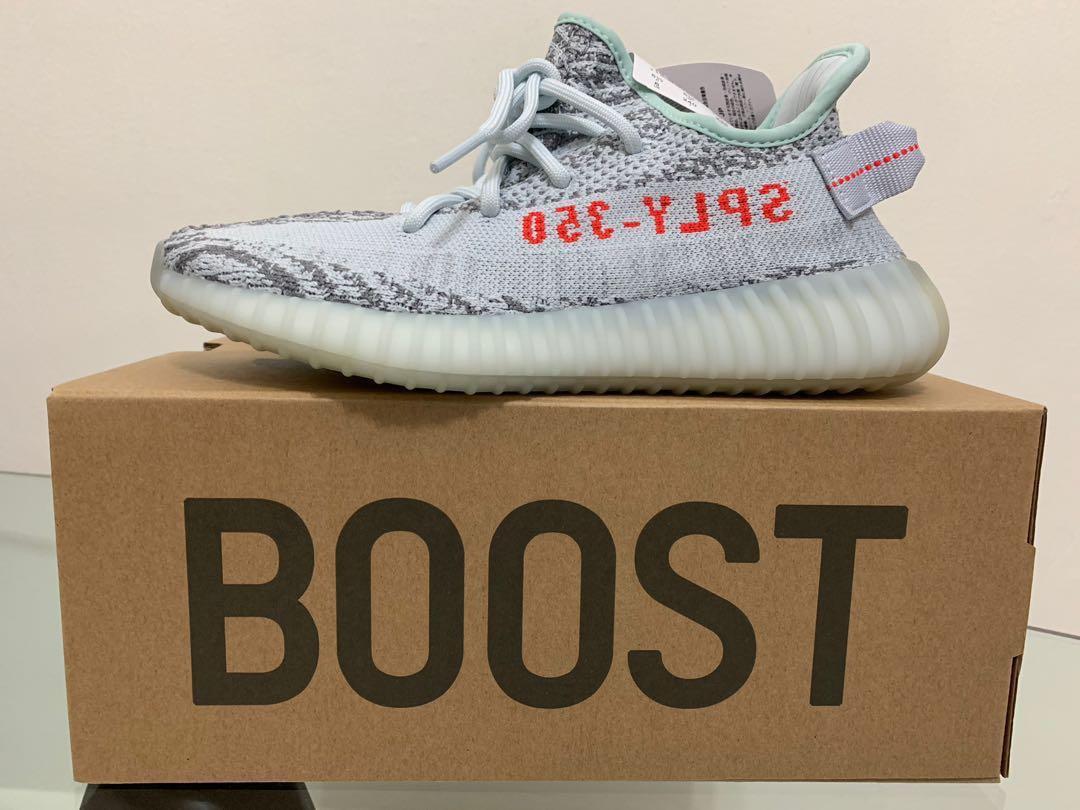 ZEBRAS vs BLUE TINT Adidas Yeezy Boost 350 V2 BLUE TINT ON