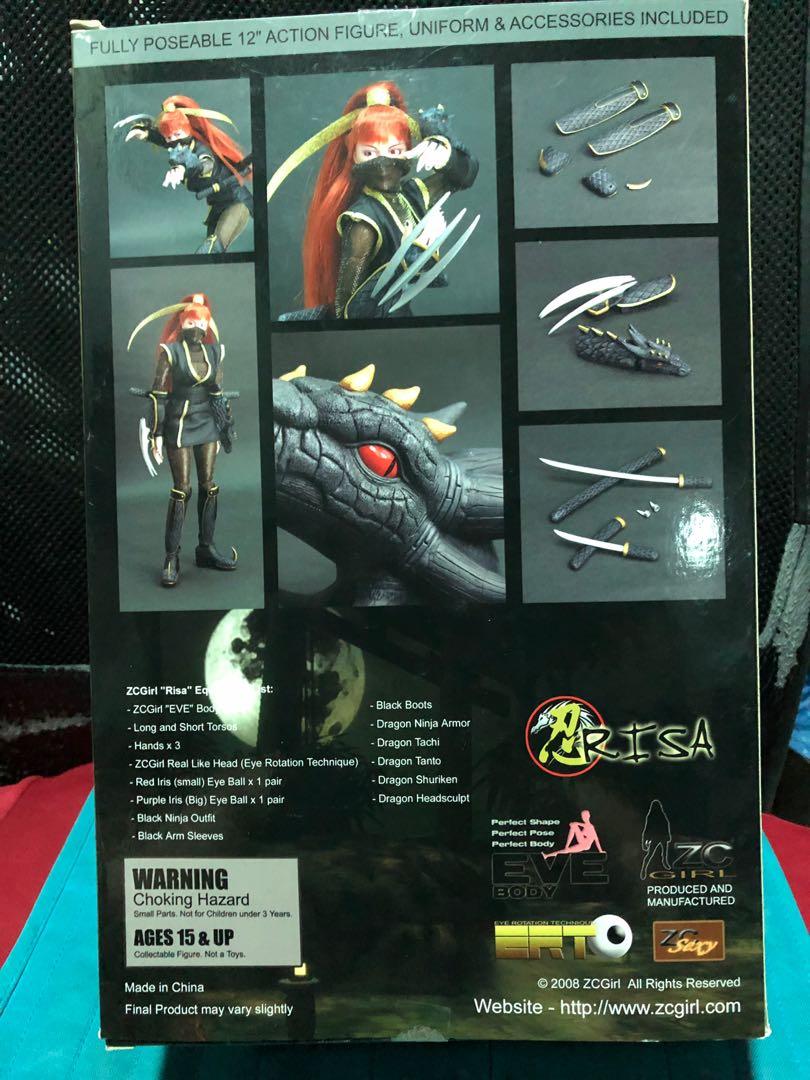 ZC girl Risa (Ninja/Dragon girl), Hobbies & Toys, Toys & Games on Carousell