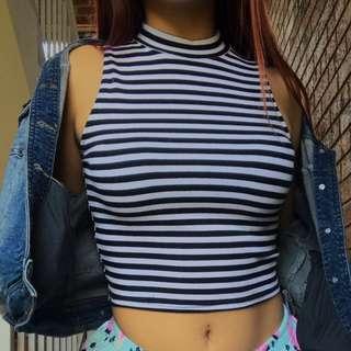 striped tank top