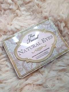 BN TWO FACED natural eye shadow pallete