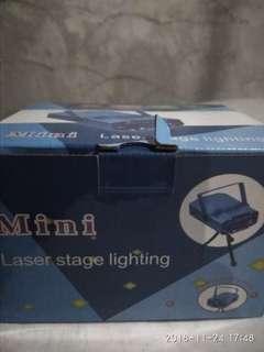 Mini laser stage lighting projector type