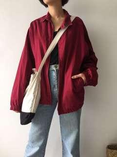 Red Bomber Jacket
