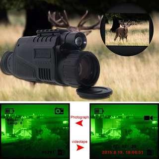5X40 Infrared Dark Night Vision IR Monocular Binoculars Telescopes Scope Hunting