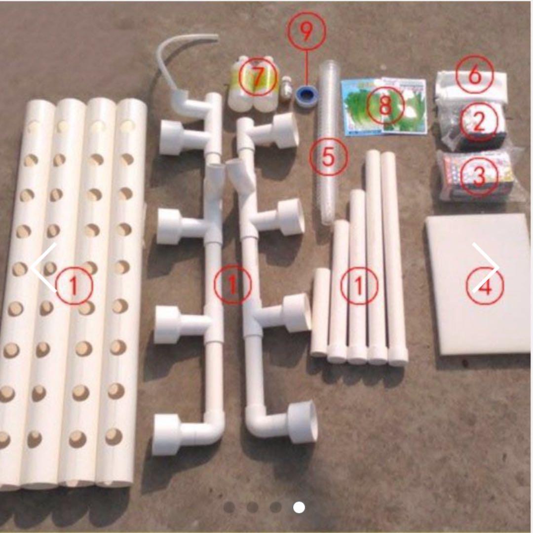 36pot Hydroponics NFT System DIY aeroponics aquaponics, Gardening