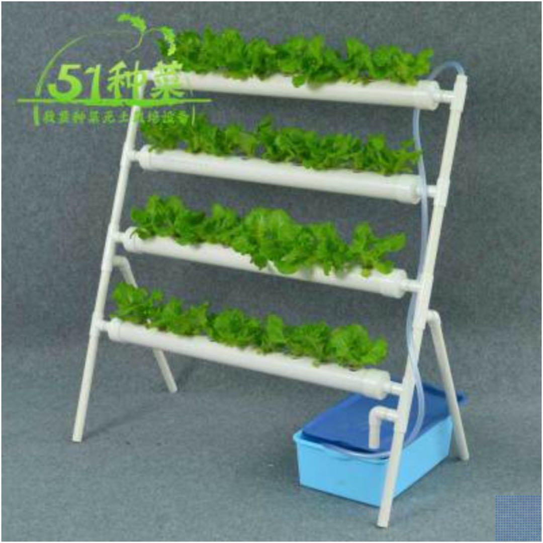 36pot Hydroponics NFT System DIY aeroponics aquaponics, Gardening