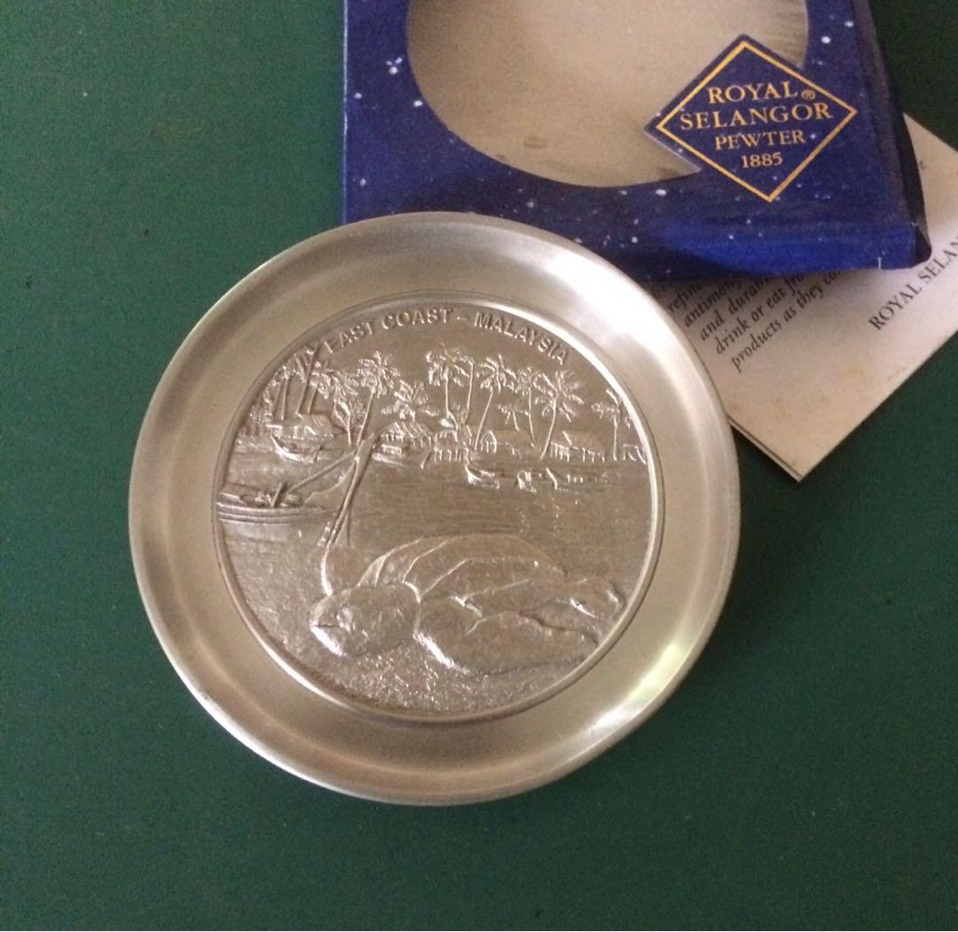 Royal Selangor Pewter Coasters Drink & Barware Kitchen & Dining