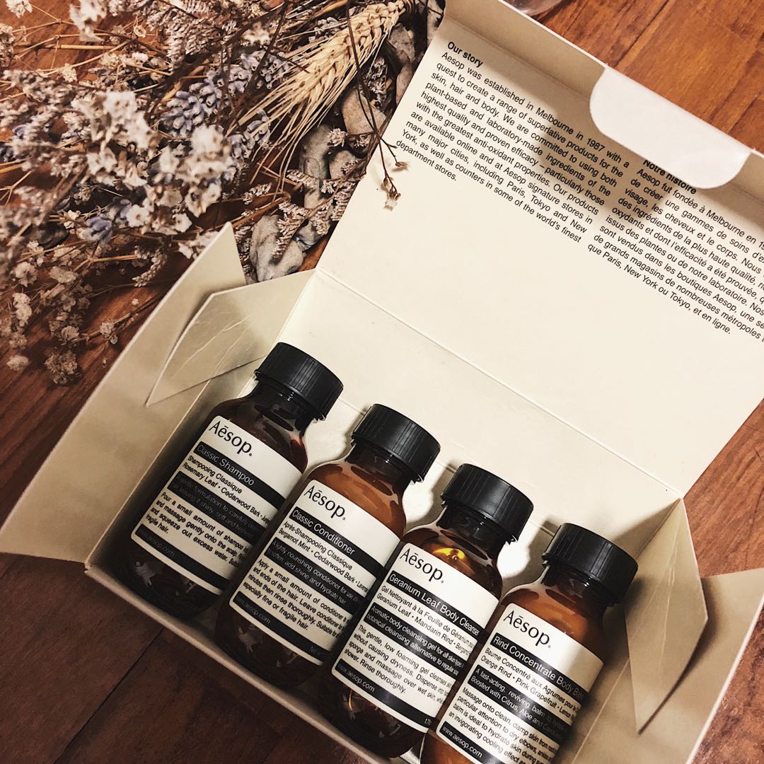 Aesop Jet Set (Brand New), Beauty & Personal Care, Bath & Body, Body