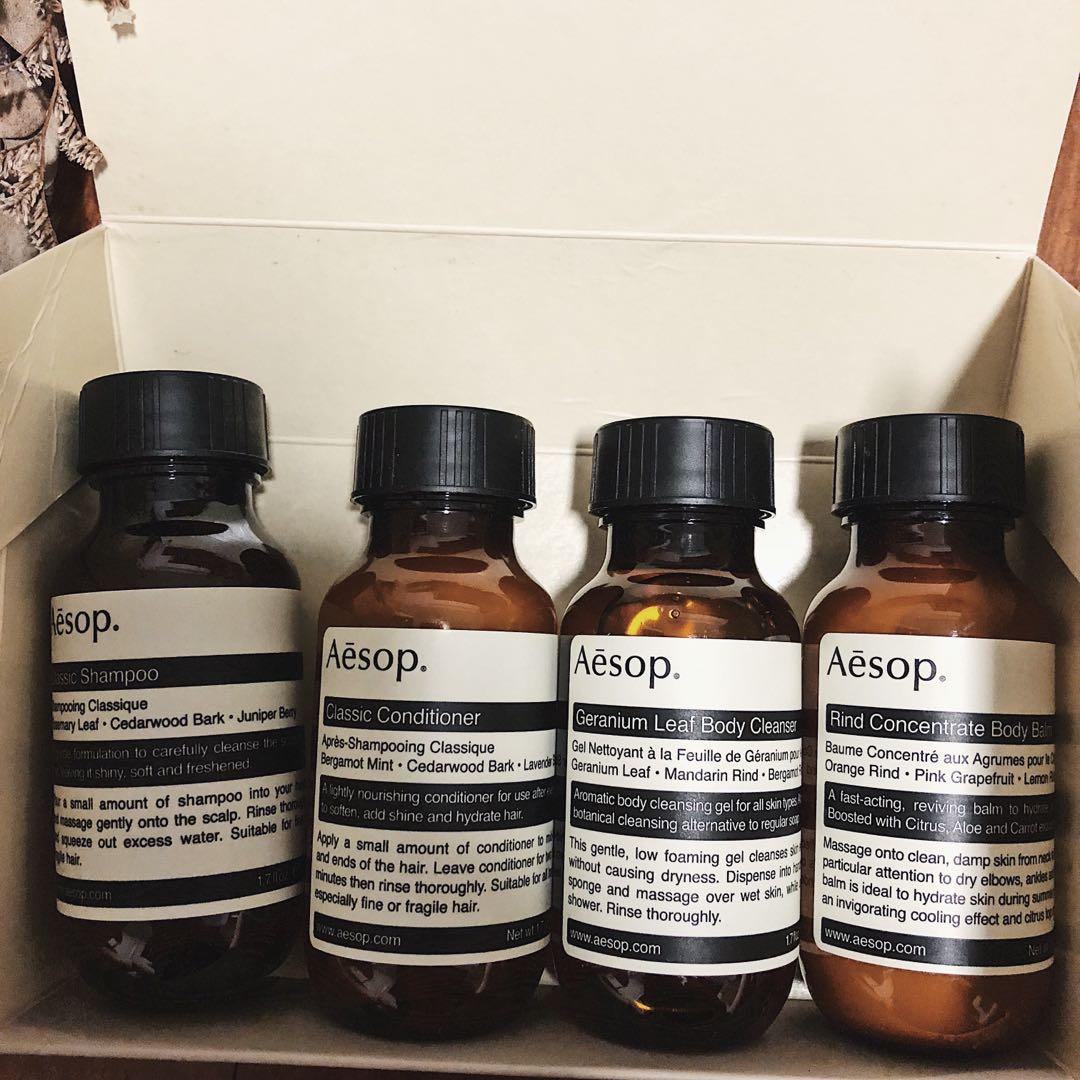 Aesop Jet Set (Brand New), Beauty & Personal Care, Bath & Body, Body