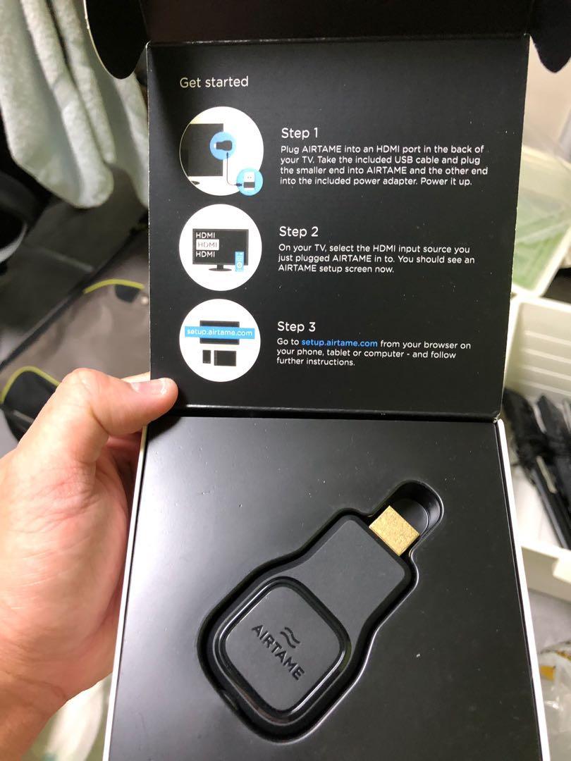 Airtame Wireless HDMI Display Adapter for Businesses Education Computers Tech Parts Accessories Cables Adaptors on Carousell
