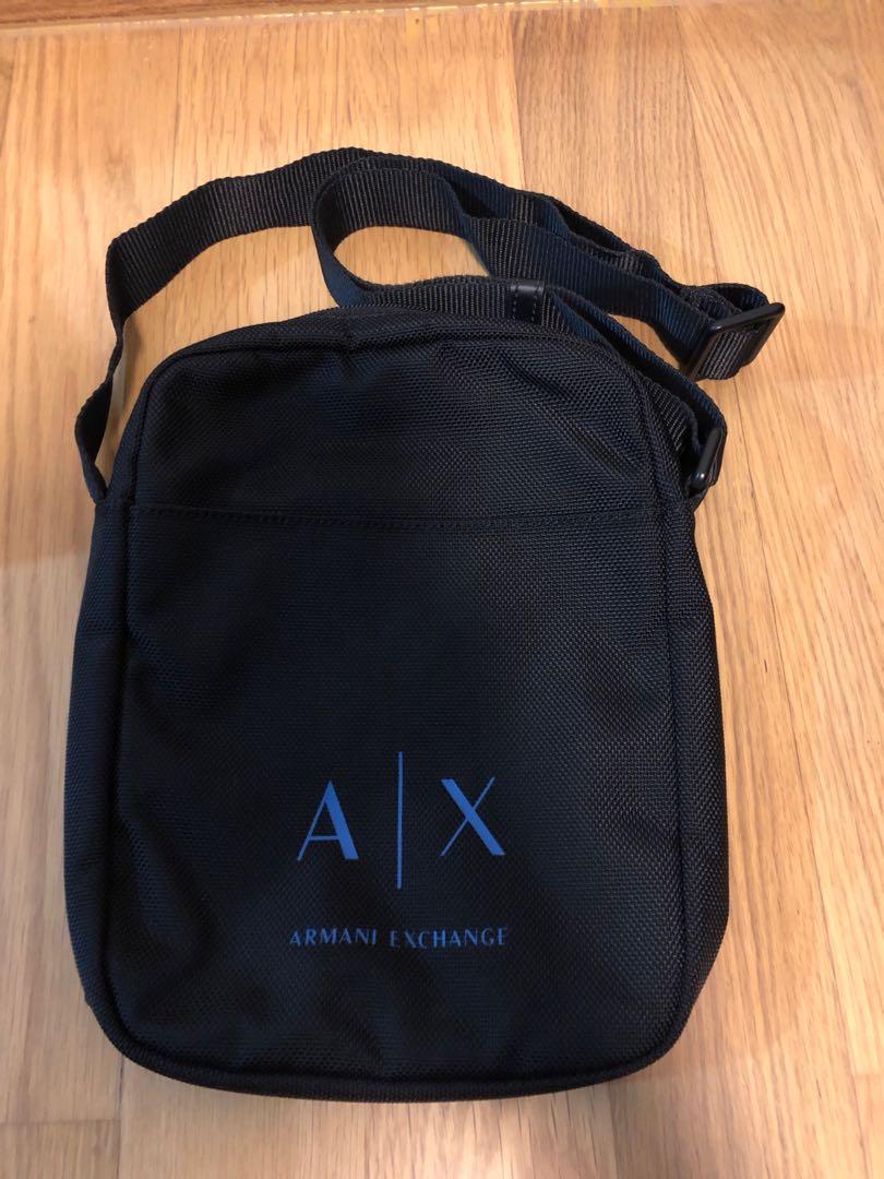 armani exchange sling bag for mens