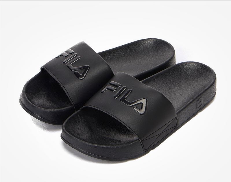 Authentic Fila Sliders Black Women s Fashion Footwear