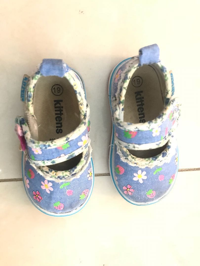 kittens shoes for baby girl