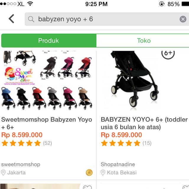 jual babyzen yoyo second