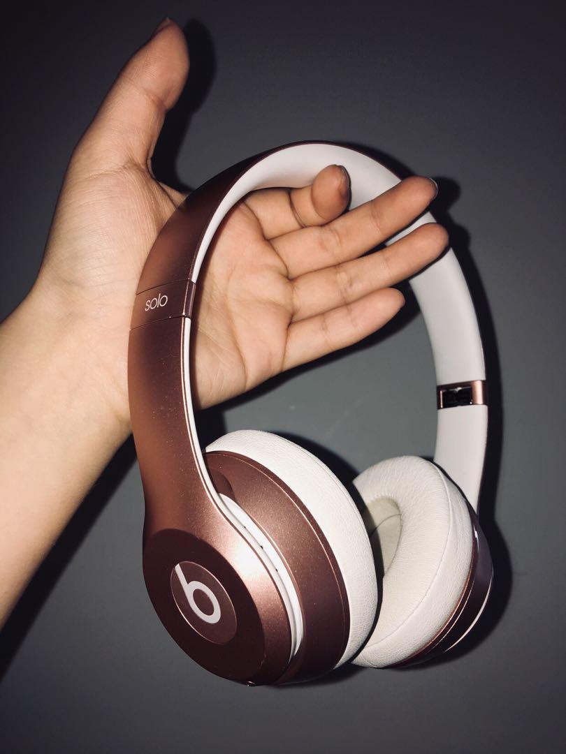 Beats by Dr Dre SOLO2 WIRELESS ROSE GOLD - ヘッドフォン