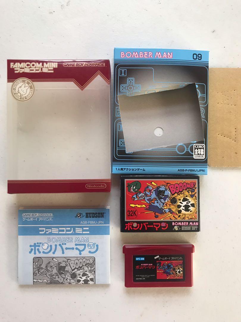 Bomberman Famicom mini Japan Gameboy Advance (Category: Nintendo) located in Paranaque City. Submitted by quickwittedx (Listing ID 201271424, Image 3). Description: Bomberman Famicom mini Japan Gameboy Advance Php 2,000 only Payments thru BPI or LBC only. No warranty, Very Good Condition Complete in Box. Meet ups in Ayala Makati on weekdays, Paranaque weekends..